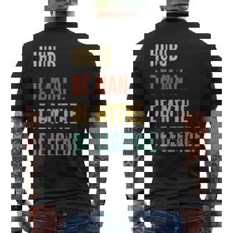 Dutch First Name Huub メンズTシャツ バックプリント - Kawaiitshirt