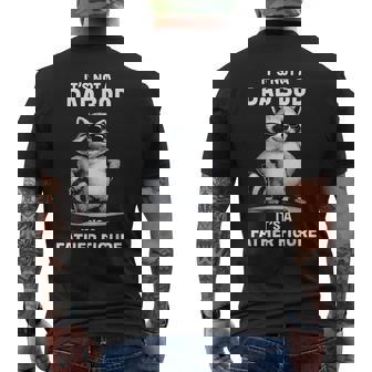 Father's Day Dad Men's T-shirt Back Print | Mazezy