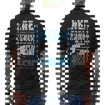 Graduation Economics Neo Economist Gamer T-shirt da uomo con stampa posteriore - Novitaregali