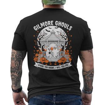 Gilmore Ghouls Where You Haunt I Will Follow Halloween Men's T-shirt Back Print - Thegiftio UK