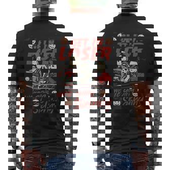 Halloween Get In Loser We're Going Slashing Men's T-shirt Back Print | Mazezy