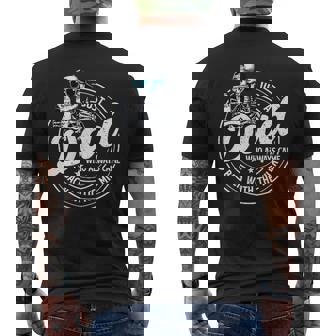 Just A Dad Who Always Came Back With The Milk Men's T-shirt Back Print | Mazezy