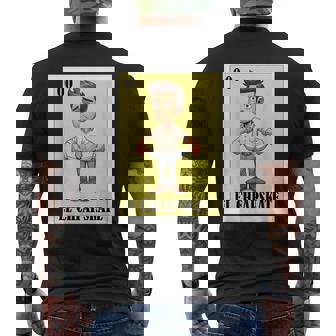 Mexican Nickname El Cheapskate メンズTシャツ バックプリント - Kawaiitshirt