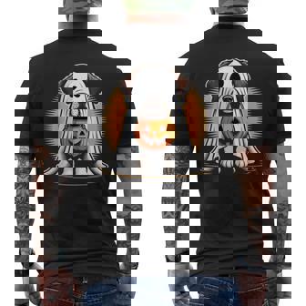 My Dog Is My Boo ハロウィン ゴーストドッグ メンズ レディース キッズ メンズTシャツ バックプリント - Kawaiitshirt