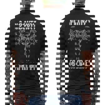 No Country For Old Feminist メンズTシャツ バックプリント - Kawaiitshirt