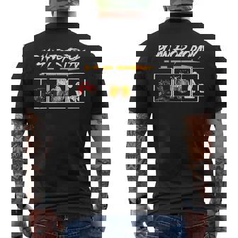 Off Road Side By Side Utv Plan For Today Utv And Beer Men's T-shirt Back Print - Thegiftio UK