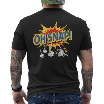 Oh Snap 4Th Of July Men's T-shirt Back Print - Thegiftio UK