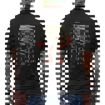 Old Gamer Gaming Retro 80S 90S Video Game Old Gamer Men's T-shirt Back Print | Mazezy