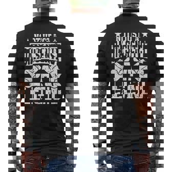 Profession Quote Datacientist メンズTシャツ バックプリント - Kawaiitshirt