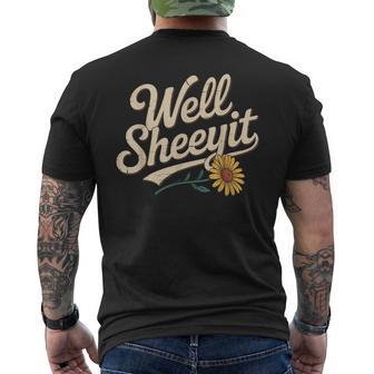 Well Sheeyit Men's T-shirt Back Print - Thegiftio UK