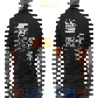 Smores Group Hug Camping Campfire Roasting Marshmallow Men's T-shirt Back Print - Thegiftio