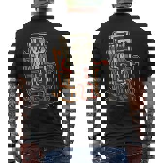 Vintage Old Gamer Retro Video Game Old Gamer Men's T-shirt Back Print | Seseable UK