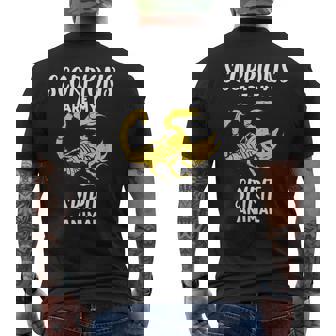corpion Lover T-shirt da uomo con stampa posteriore - Novitaregali