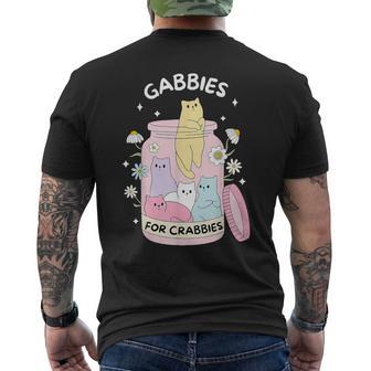 Gabbies For Crabbies Veterinary Medicine Vet Tech Vet Med Men's T-shirt Back Print - Thegiftio UK