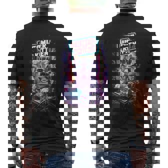 Gamer Kitten Cute Gaming Jeuxidéo Cat Lover T-shirt imprimé au dos - Cadeauxyz