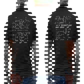 Gato Por Artista -Iajando A Través De La Historia Del Arte Camiseta Hombre Estampado Espalda - Regaloses