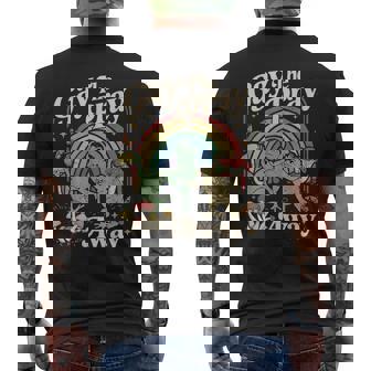 Gay The Pray Away Retro Gay Frog Lgbtq Pride Men's T-shirt Back Print - Thegiftio UK