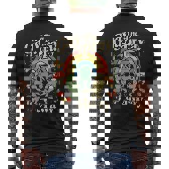 Gay The Pray Away レインボー 面白い ミーム カエル Lgbt プライド Lgbtq メンズTシャツ バックプリント - Kawaiitshirt