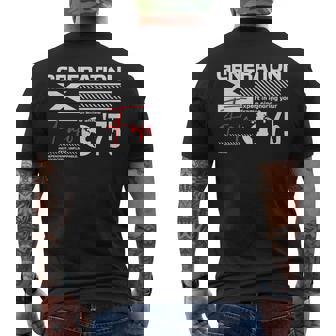 Gen X Fafo Gen X Generation Gen Xer Born 1975 Retrointage T-shirt imprimé au dos - Cadeauxyz