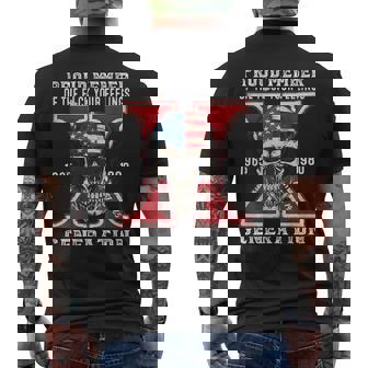 Gen X Proud Member Of Gen X Skeleton Gen X Est 1965 Men's T-shirt Back Print - Monsterry
