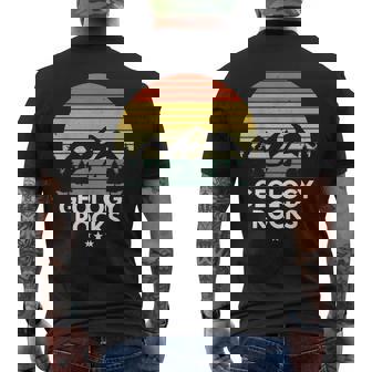 Geology Rocks Jeu De Mots Collecteur De Minérauxintage T-shirt imprimé au dos - Cadeauxyz
