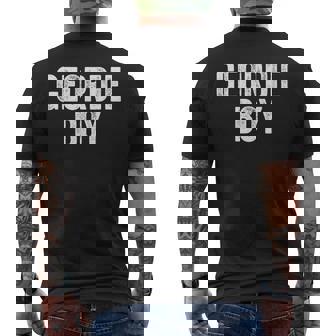 Geordie Boy Newcastle Upon Tyne メンズTシャツ バックプリント - Kawaiitshirt