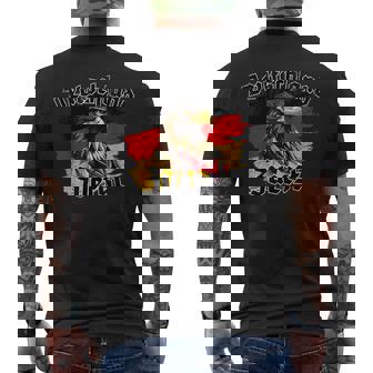 Germany First German Eagle Classic T-Shirt mit Rückendruck - Seseable
