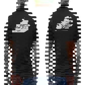 Getting Lucky In Kentucky メンズTシャツ バックプリント - Kawaiitshirt