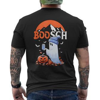 Ghost Boosch Beer Halloween Men's T-shirt Back Print - Thegiftio UK