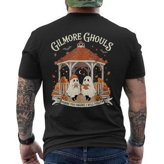 Gilmore Ghouls Where You Haunt I Will Follow Halloween Ghost Men's T-shirt Back Print - Thegiftio UK