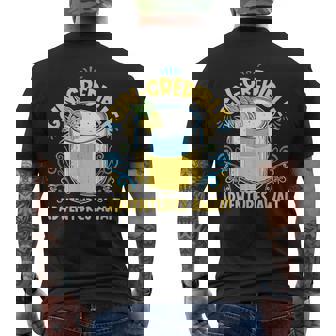 Gin And Tonicの言葉 ジンラバーズ ジングラスのジンドリンカー メンズTシャツ バックプリント - Kawaiitshirt