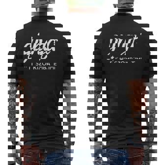 Ginga It's Kizomba Time メンズTシャツ バックプリント - Kawaiitshirt