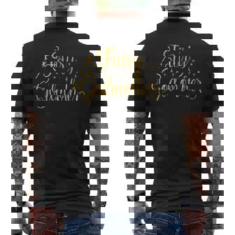 Godmother Fairy Godmother Fairy Godmother Godmom Men's T-shirt Back Print - Monsterry