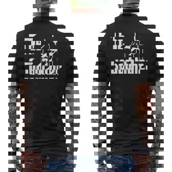 The Goodfather 父の日 ギフト グラフィック ホワイト メンズTシャツ バックプリント - Kawaiitshirt