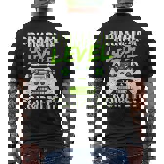 Graduación Primaria Level Complete Escuela Primaria 2025 Camiseta Hombre Estampado Espalda - Regaloses