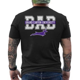 Grand Canyon University Dad Father Arch Vintage Men's T-shirt Back Print - Thegiftio UK