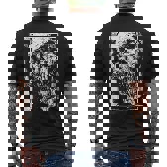 Grim Reaper Lucifer Oculto Gótico Metalheadatánico Grungy Camiseta Hombre Estampado Espalda - Regaloses