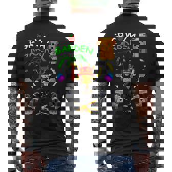 Grow A Garden Gamer Candy Blossom Fruit Palm Monkey Pet Men's T-shirt Back Print - Thegiftio