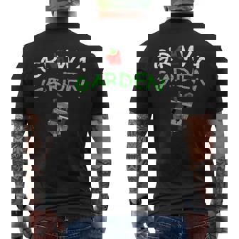 Grow A Garden Raccoon Pet For Gamers Men's T-shirt Back Print | Mazezy