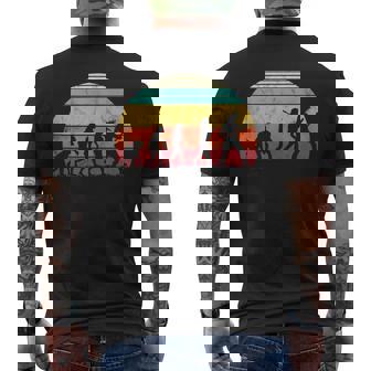 Guitar Retrointage Guitarist Evolution Musician T-Shirt mit Rückendruck - Seseable
