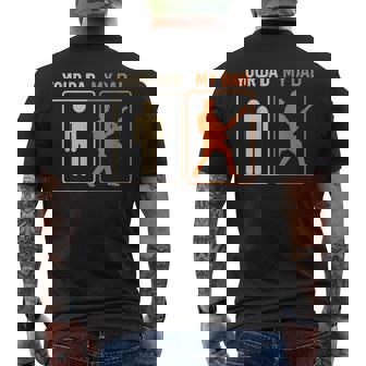 Guitare Humoristique Your Dad My Dad Pour La Fête Des Pères T-shirt imprimé au dos - Cadeauxyz