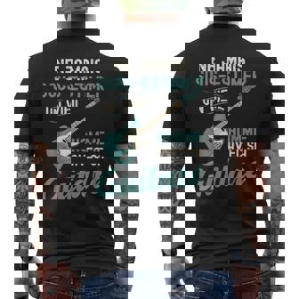Guitariste Musique Unieil Homme Aveca Guitare T-shirt imprimé au dos - Cadeauxyz