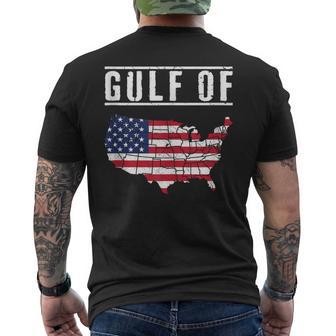 Gulf Of United States Of America Men's T-shirt Back Print - Thegiftio UK