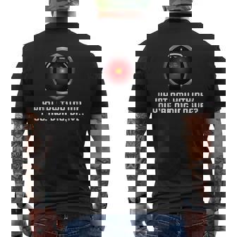 Hal 9000 ヴィンテージ 人工知能 メンズTシャツ バックプリント - Kawaiitshirt