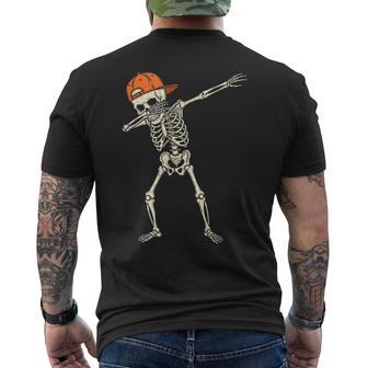 Halloween Cool N Boys Skeleton Dab Halloween Men's T-shirt Back Print - Thegiftio UK