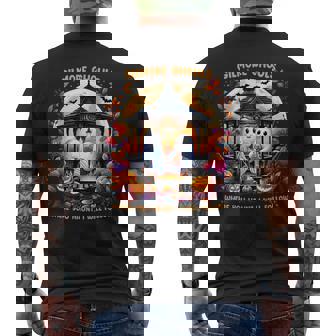 Halloween Gilmore Ghouls Where You Haunt I Will Follow Ghost Men's T-shirt Back Print - Monsterry