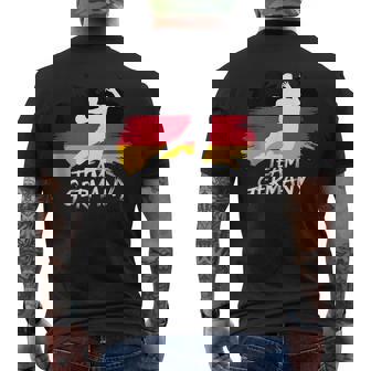 Handball Trikot Deutschland T Handball Fanartikel T-Shirt mit Rückendruck - Geschenkecke