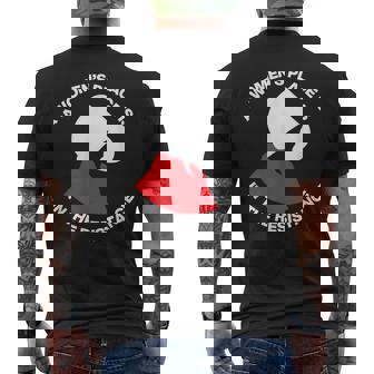 Handmaid Resist Feminism A Woman's Place In The Resistance Men's T-shirt Back Print - Thegiftio