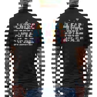 Happiest Auntie On Earth Mother's Day Matching Family Trip Men's T-shirt Back Print | Mazezy