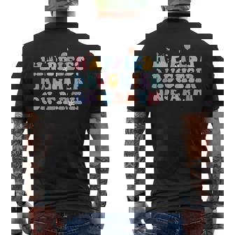 Happiest Daughter On Earth Matching Family Trip Men's T-shirt Back Print - Monsterry